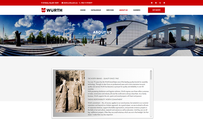 Wurth Saudi screenshot 1