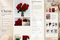 Cherie Flowers - Editorial ecommerce for modern blooms