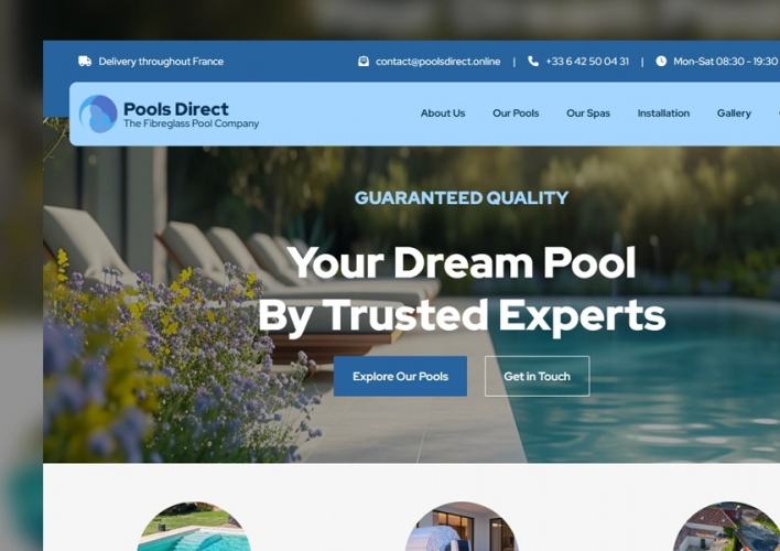 Pools Direct screenshot 1