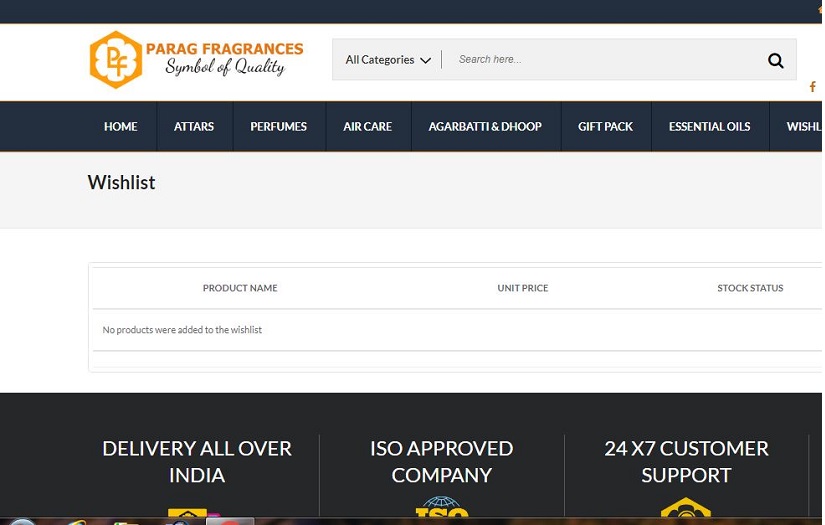 Parag Fragrances screenshot 2