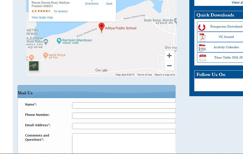 Aditya Public School screenshot 2