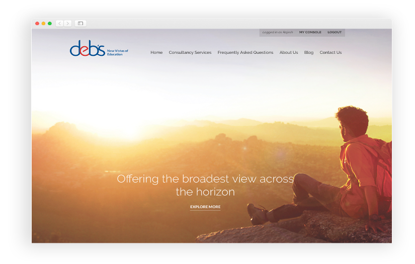 Debs - Educating yourself overseas screenshot 1