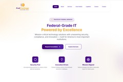 FedVantage Solutions - IT Services & Government Contracting Website