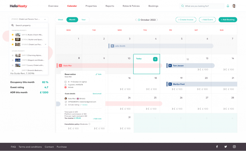 HelloHosty –  AI Guest Communication Assistant screenshot 2
