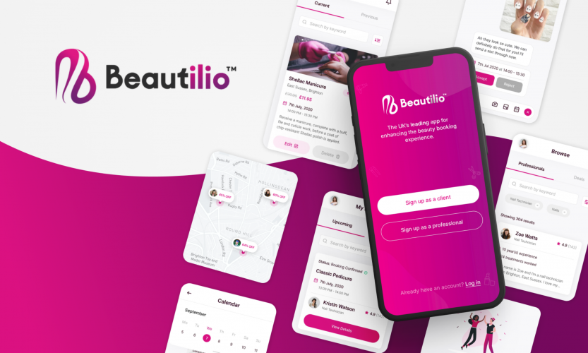 Beautilio – Mobile app for online bookings screenshot 2