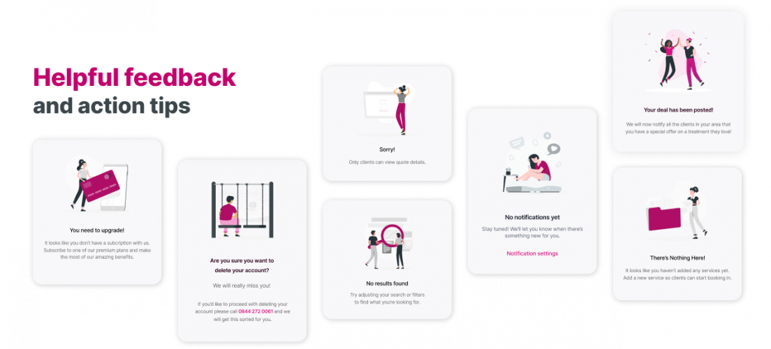 Beautilio – Mobile app for online bookings screenshot 1