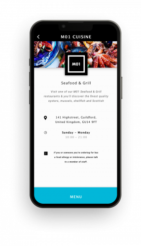 M01 – Complete restaurant management system screenshot 2