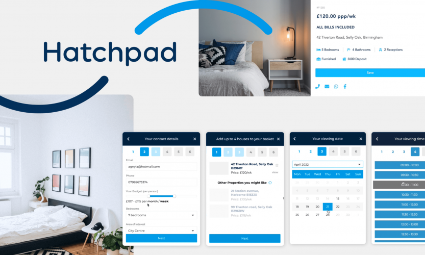 Hatchpad – Lead generation and document signing for student lettings screenshot 1