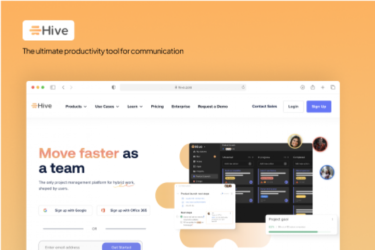 Hive.com screenshot 1