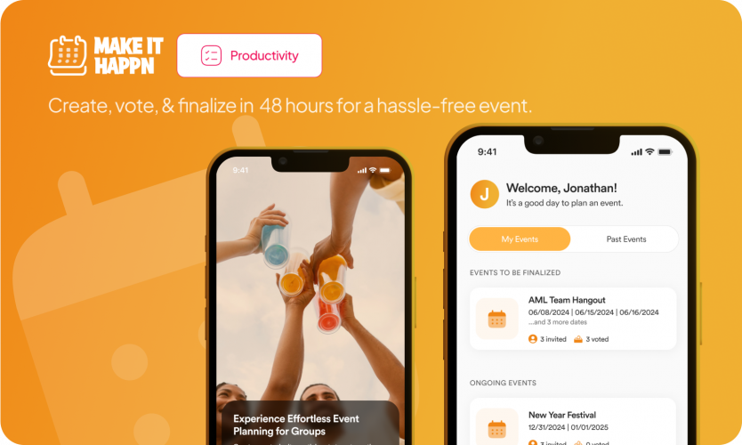 MakeItHappn screenshot 1