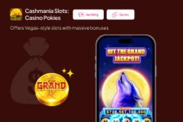 Cashmania Slots: Casino Pokies screenshot 1
