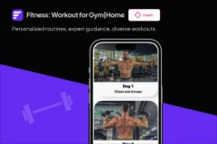 Fitness: Workout for Gym | Home screenshot 1