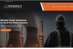 Genset Hire & Sales Australia – SEO, Landing Pages & Google Ads for a Power Equipment Supplier