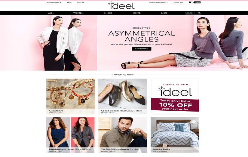 ideeli screenshot 1