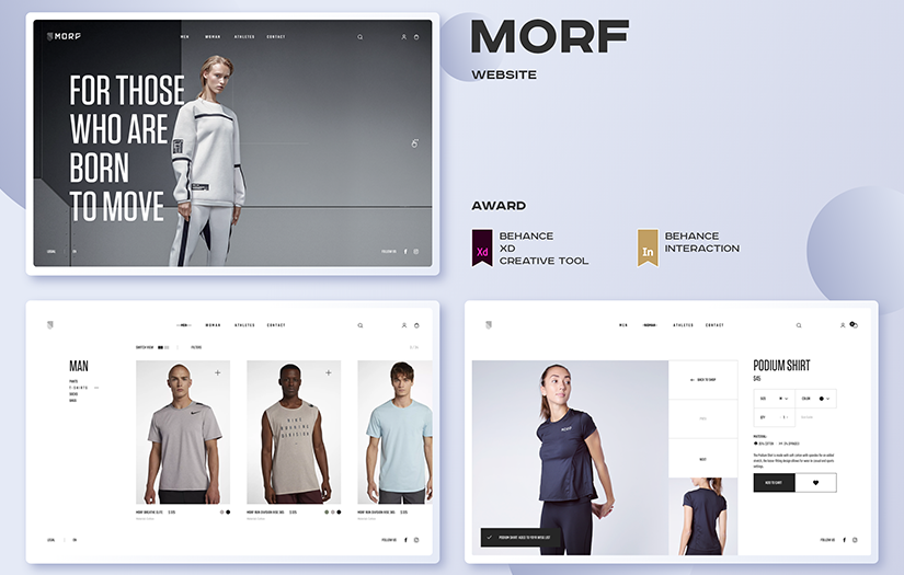 Morf Athletics screenshot 1