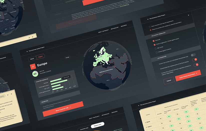 Technology Consulting for the Clooney Foundation screenshot 1