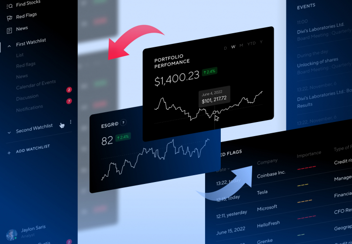 AI Powered Financial Analytics Platform screenshot 1