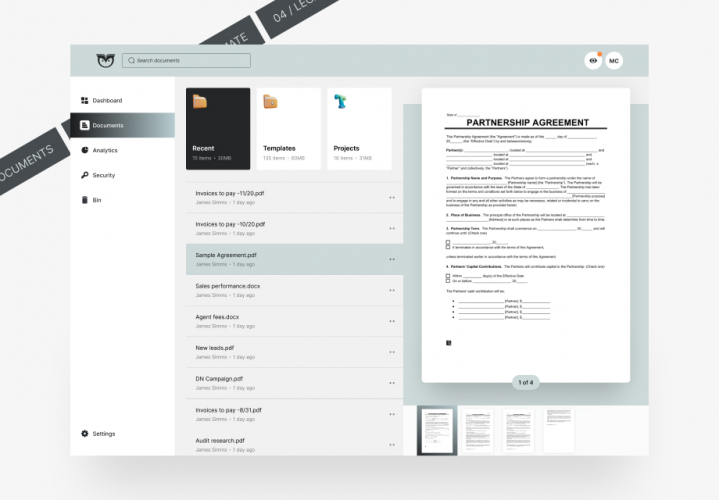 Enterprise-Grade Document Management System screenshot 2