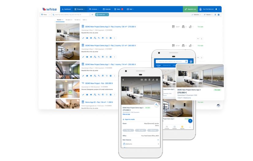 Software development based on dedicated team model (ONGOING PROJECT) - WHISE CRM screenshot 2