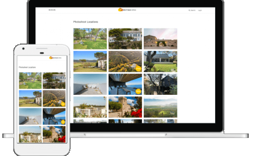 VACANTIONS RENTAL | Custom-made online portal screenshot 1