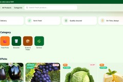 Gmart – Fresh Grocery Delivery Platform