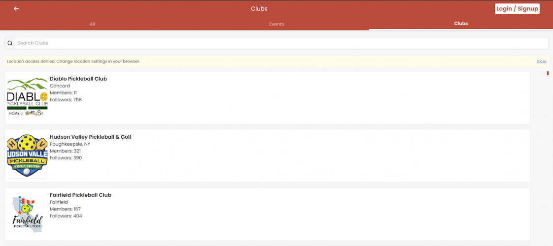 PB360 – Pickleball League & Event Management Platform screenshot 1