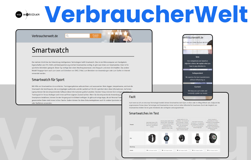 VerbraucherWelt - WooCommerce Development screenshot 1