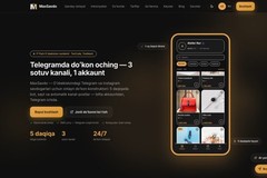 MaxSavdo — Telegram Store and Checkout Platform for Small Sellers