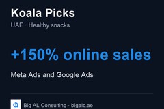 Koala Picks, UAE: +150% online sales for a healthy snack brand
