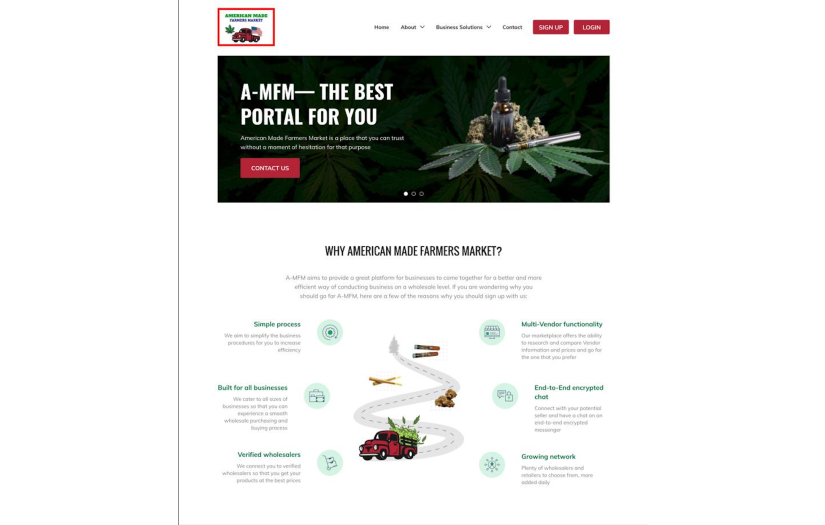 American Made Farmers Market (A-MFM) screenshot 1