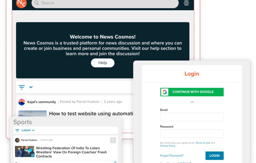 News Cosmos screenshot 1