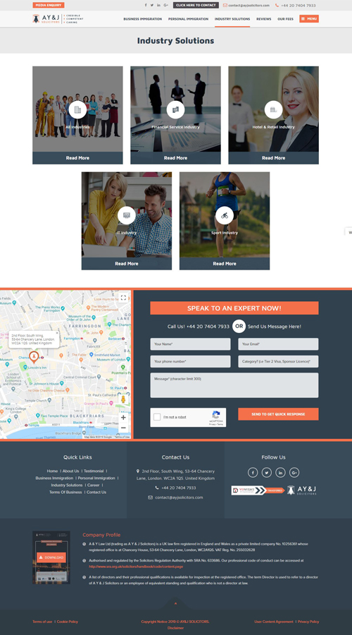 AY&J Solicitors screenshot 3