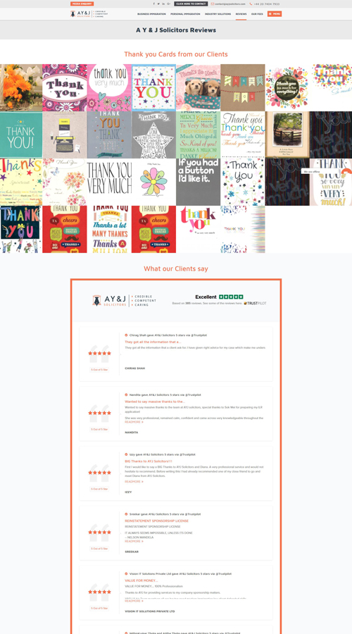 AY&J Solicitors screenshot 4