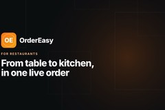 OrderEasy: restaurant ordering and kitchen system