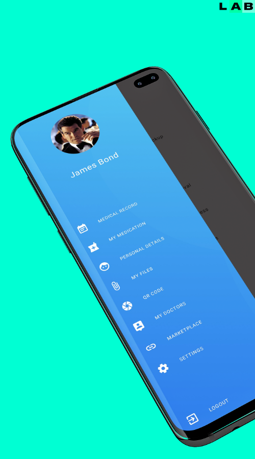 Blockchain Digital Health Records (Mobile App) screenshot 2