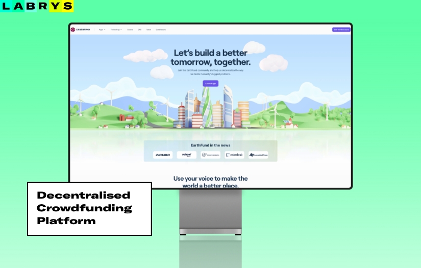 EarthFund DAO: Decentralised Crowdfunding screenshot 1