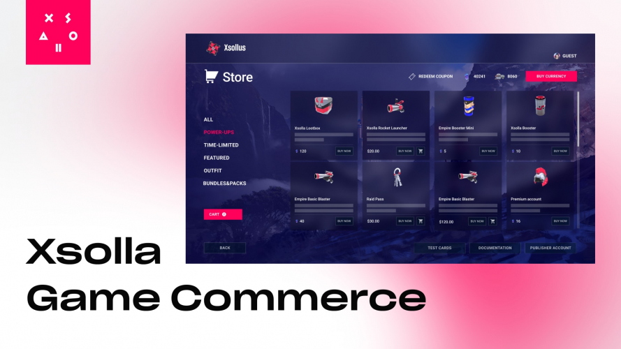 XSolla Unity and Unreal Engine SDKs screenshot 2