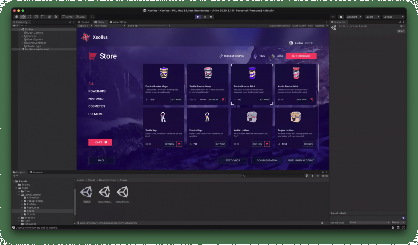 XSolla Unity and Unreal Engine SDKs screenshot 5