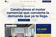Website for a B2B sales consultancy in Querétaro