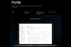 Portle: API Management Platform UI | Developer Tools UX