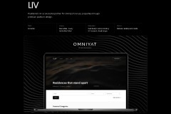 LIV by Omniyat: Luxury Real Estate Website Design, Dubai