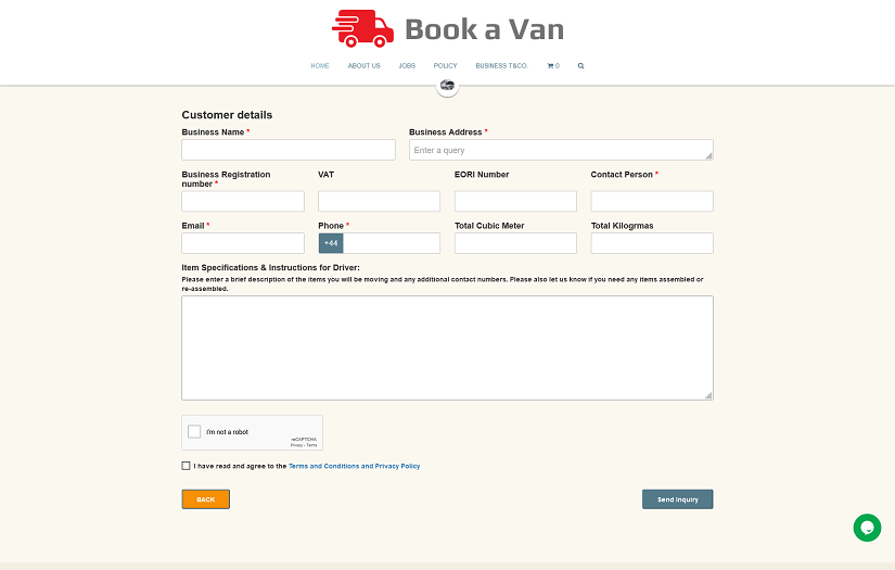 Online SaaS based Quotation System for Fleet Owners & Customers screenshot 3