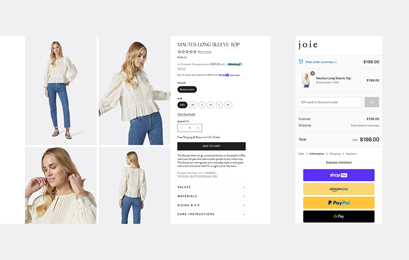 Transforming Retail Experience for a Fashion Brand screenshot 1
