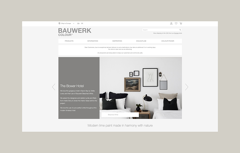 Maximizing Web Performance for a Paint Supplier screenshot 1