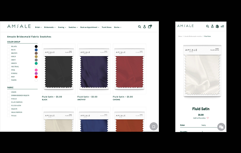 Making Digital Trek for a Luxury Bridal Boutique screenshot 2
