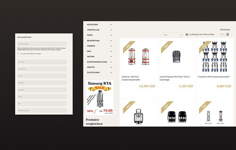 Simplifying Business Operations for a Vape Shop screenshot 2