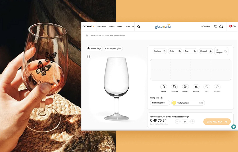 Rethinking Personalization for a Glassware Store screenshot 2