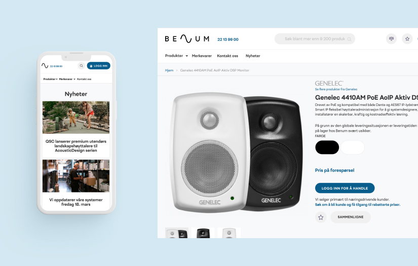 B2B Ecom Overhaul for Audio Equipment Company + screenshot 2