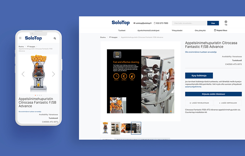 Optimizing B2B CX for a Food Supplies Manufacturer screenshot 1