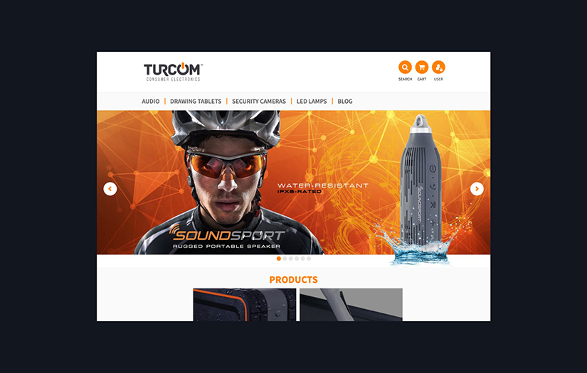 Modern Ecom Design & Features for Electronics Shop screenshot 1